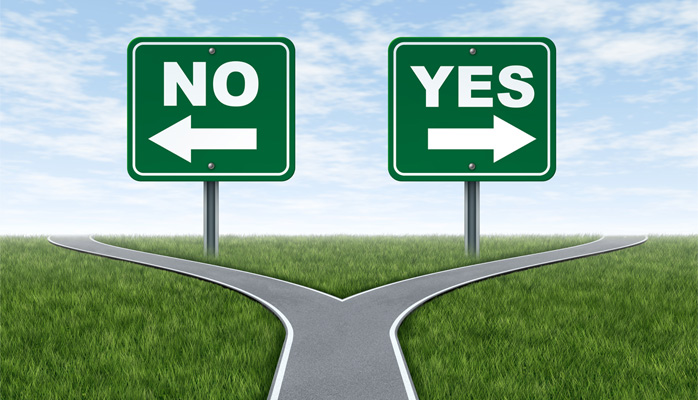 Saying Yes or No? Exercise Your Power of Choice