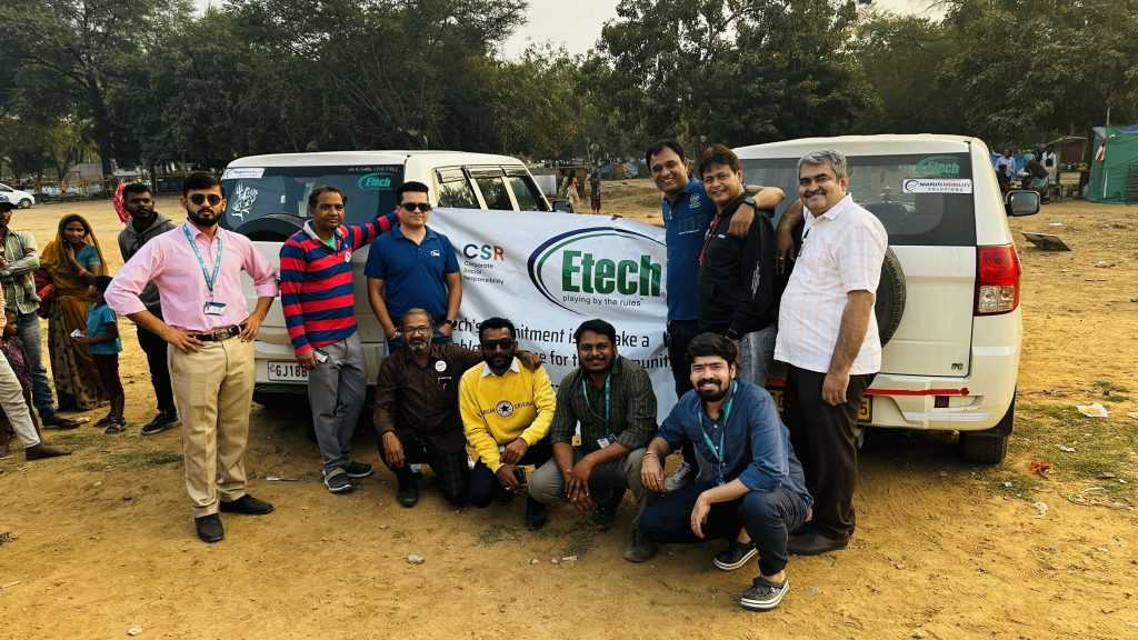 Gandhinagar warm cloth drive CSR