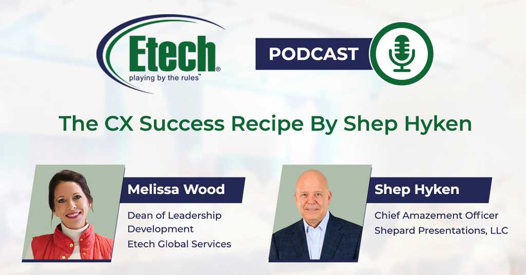The CX Success Recipe By Shep Hyken