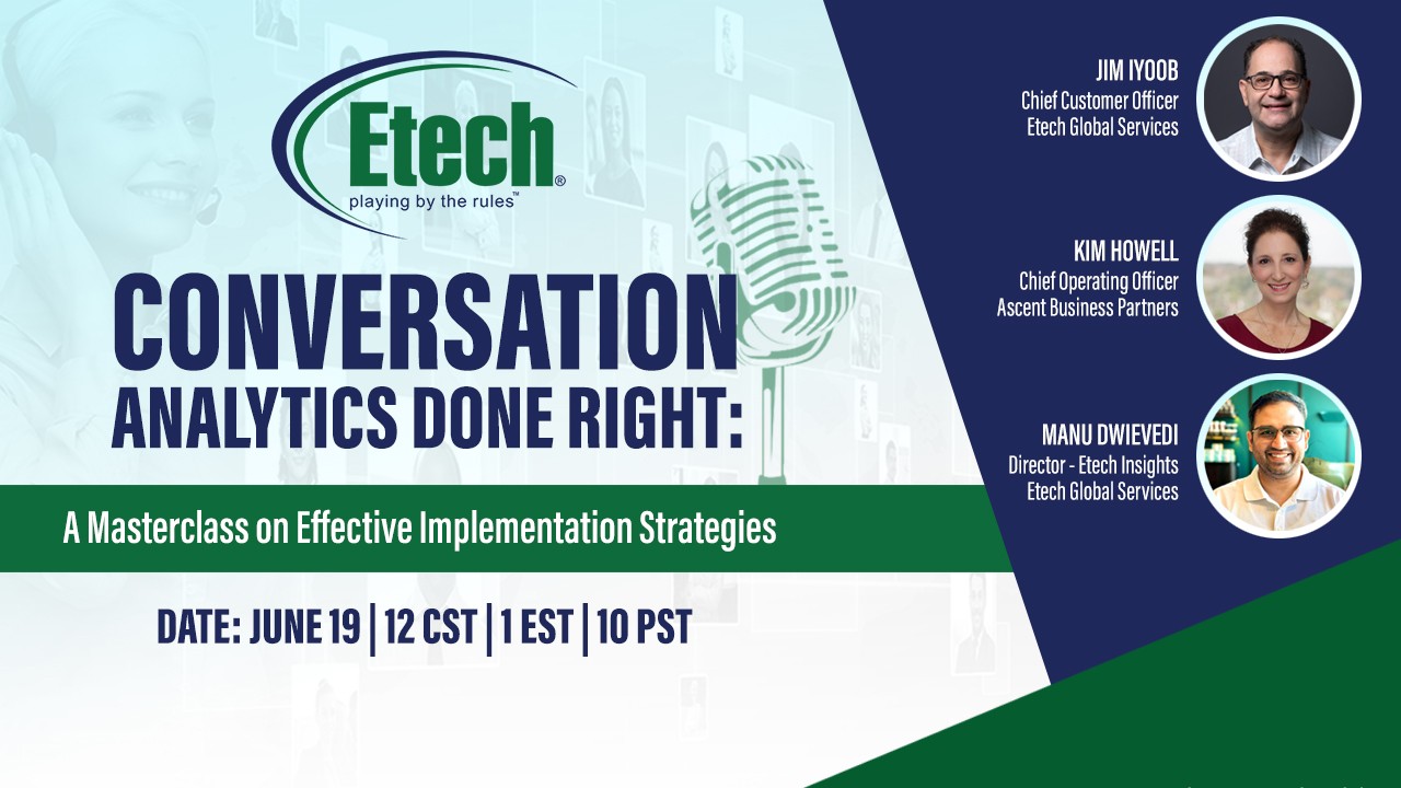 Conversation Analytics Masterclass