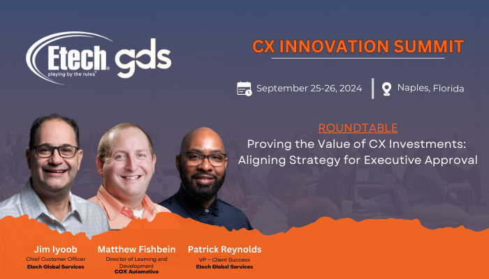 Etech Prepares for CX Innovation Summit 2024 Naples, Florida