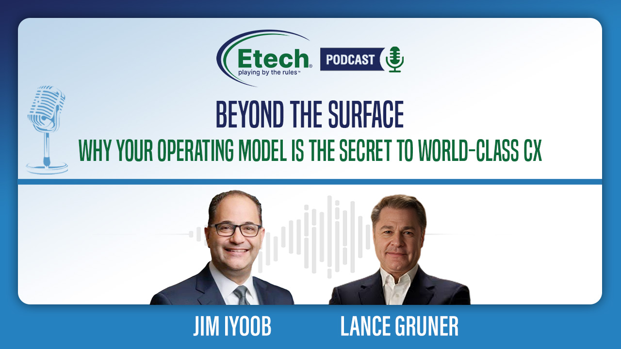 Beyond the Surface: Why Your Operating Model is the Secret to World-Class CX