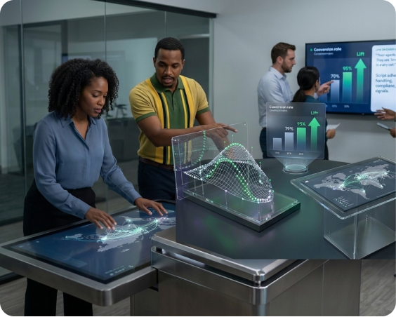Etech sales floor